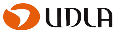 Logo oficial de la Universidad de Las Américas UDLA, institución acreditada de educación superior en Chile.